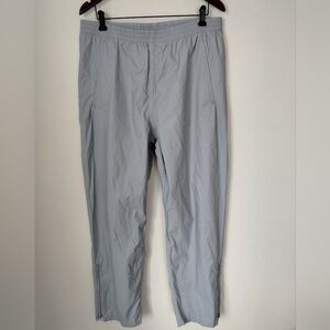 Vintage Navarro Mens Rain Pants Sz XL Gray Dermoflex Coating Nylon